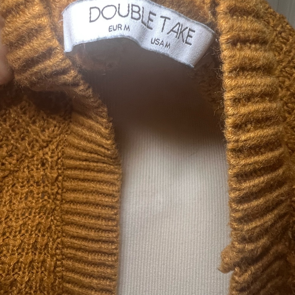 Camel Button Cardigan - Picture 8 of 8